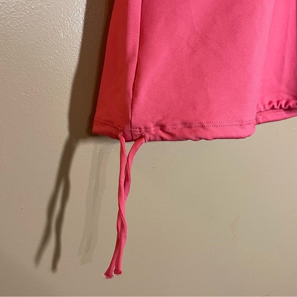 Athleta Horizon Tank Top Size Small Pink Built-In Bra Crisscross Back NWT - Picture 7 of 9